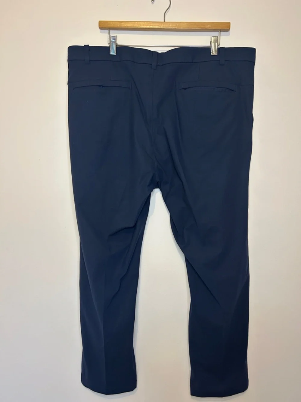 Lululemon ABC Classic-Fit Trouser Men’s 40 Navy Warpstreme Stretch Dress Pants - Picture 3 of 8